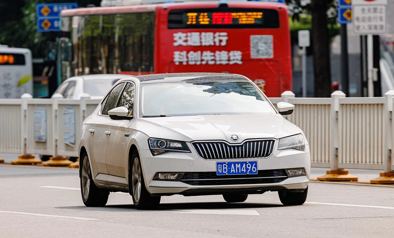 Škoda Superb 3V Çin pazarı dış görünüm