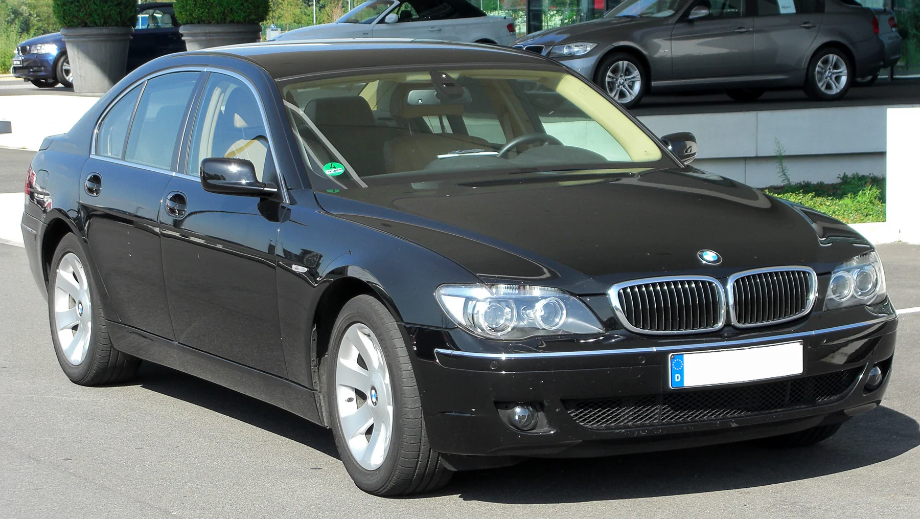BMW E65 730d facelift ön görünüm