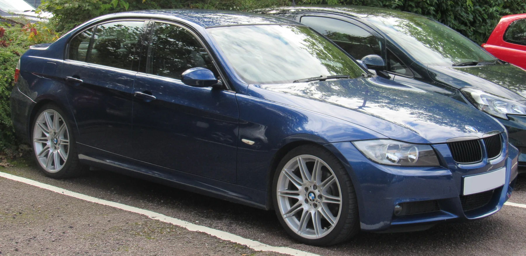 Makyaj öncesi BMW E90 320d M Sport