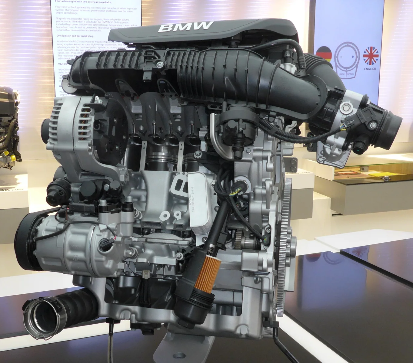 BMW B48 turbo benzinli motor