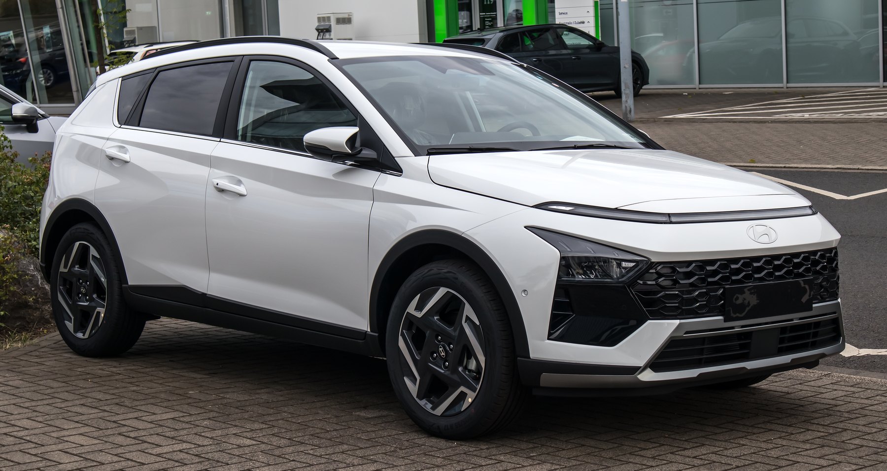 Makyajlı Hyundai Bayon önden görünüm