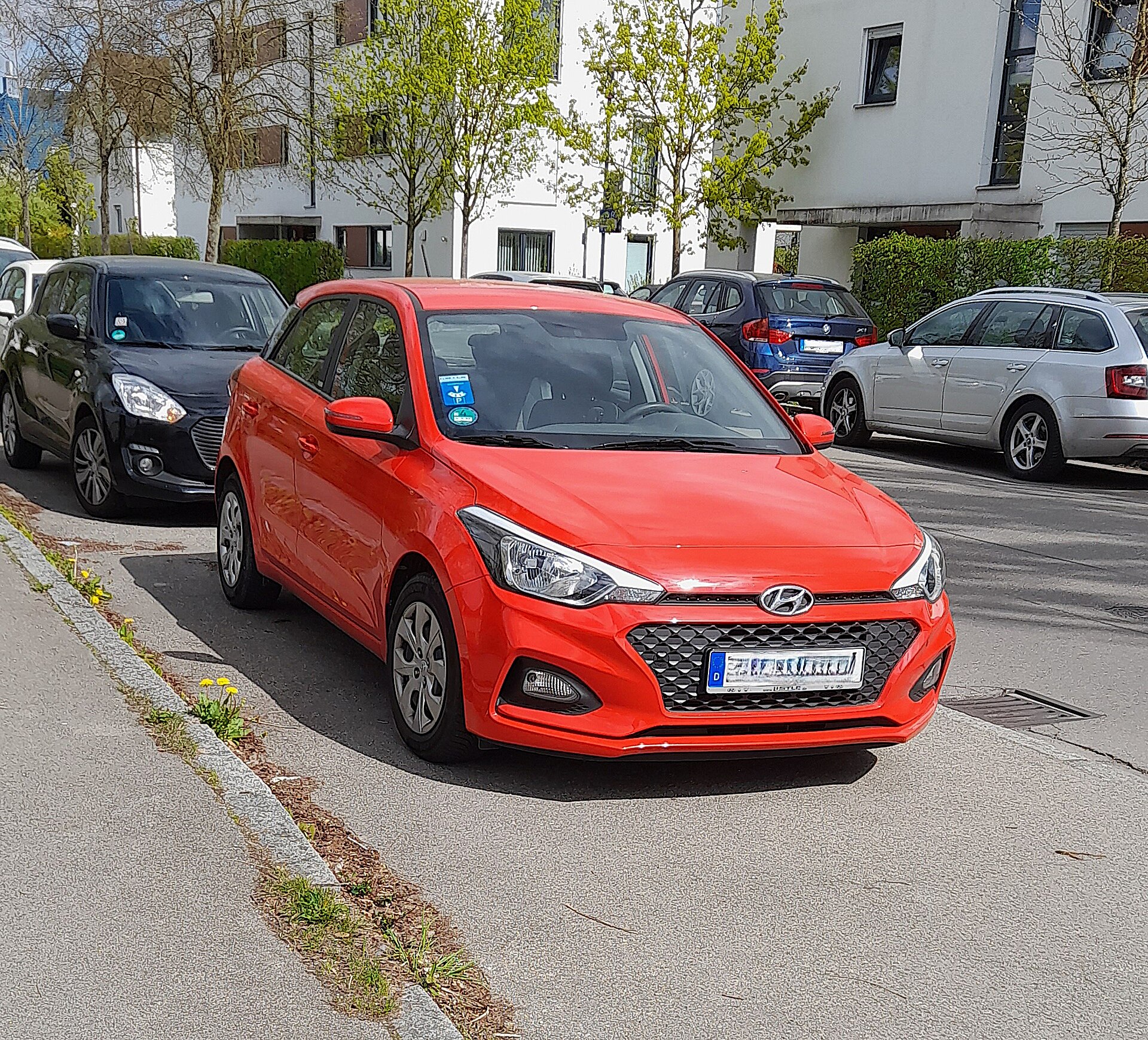 Hyundai i20 GB yandan görünüm