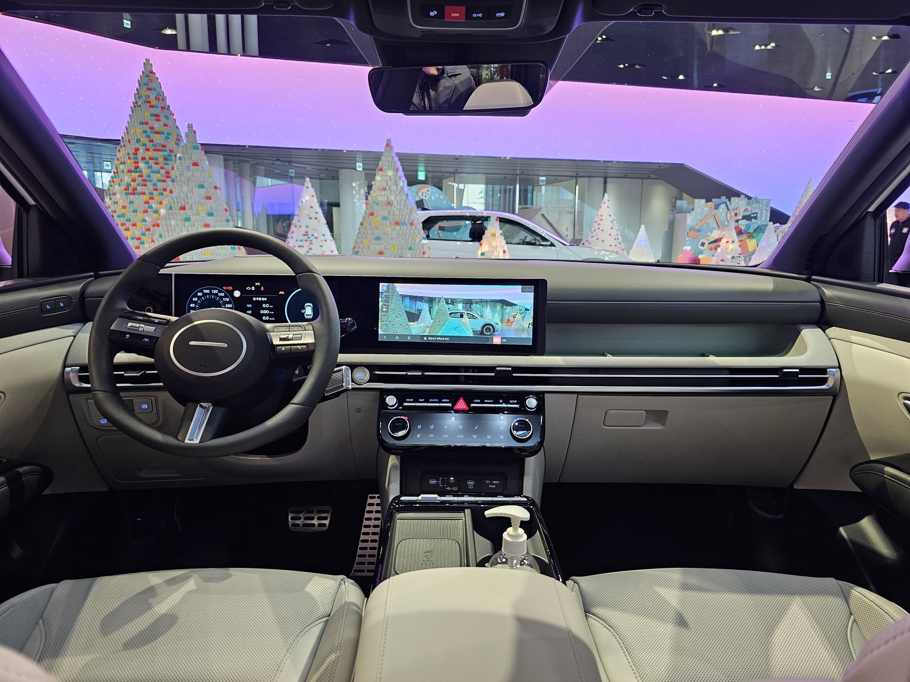 Makyajlı Hyundai Tucson NX4 iç mekânı
