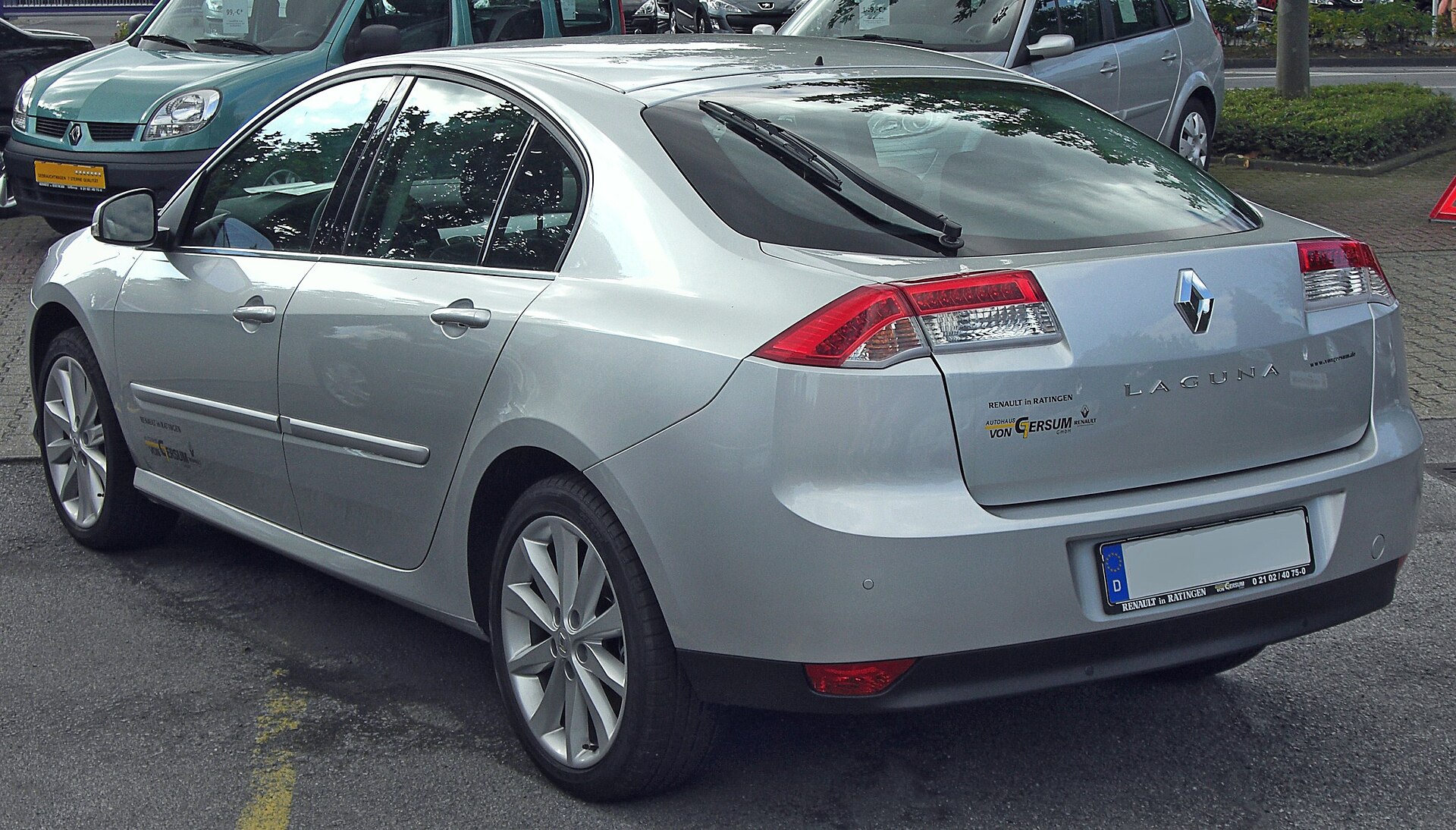 Renault Laguna III arka tasarımı
