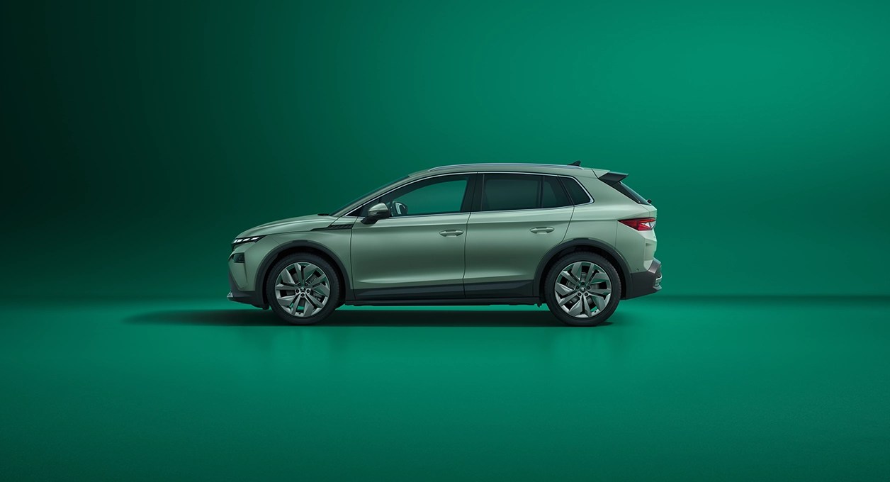 Škoda Elroq yandan görünüm