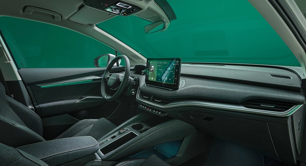 Škoda Elroq ön kabin