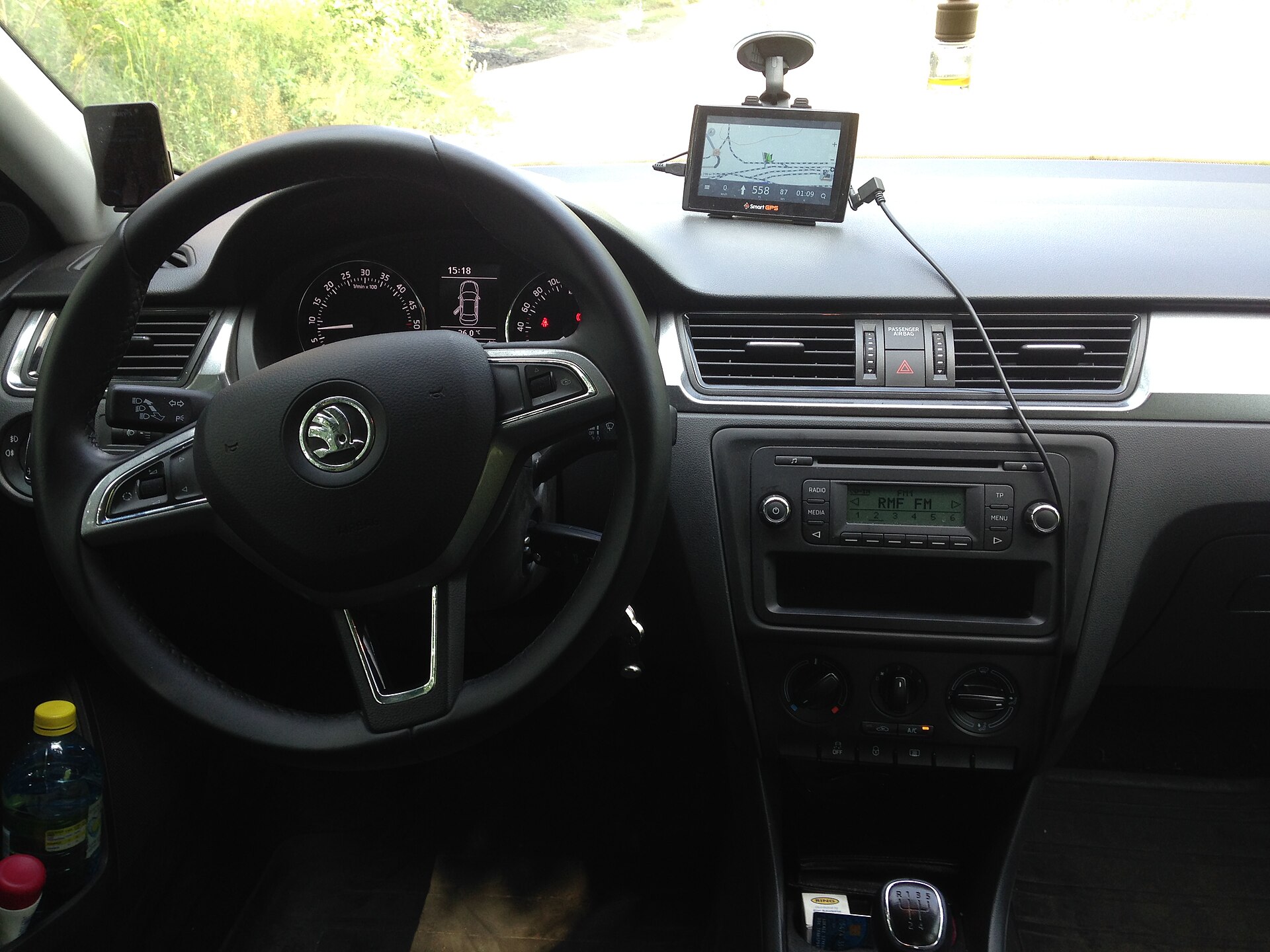 Škoda Rapid 1.6 TDI iç mekânı
