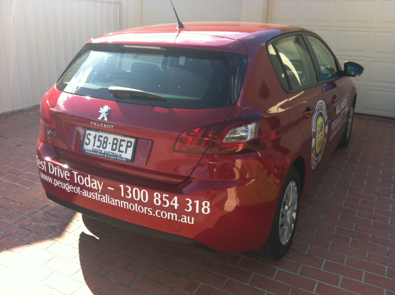 Peugeot 308 T9 Active hatchback dış görünümü