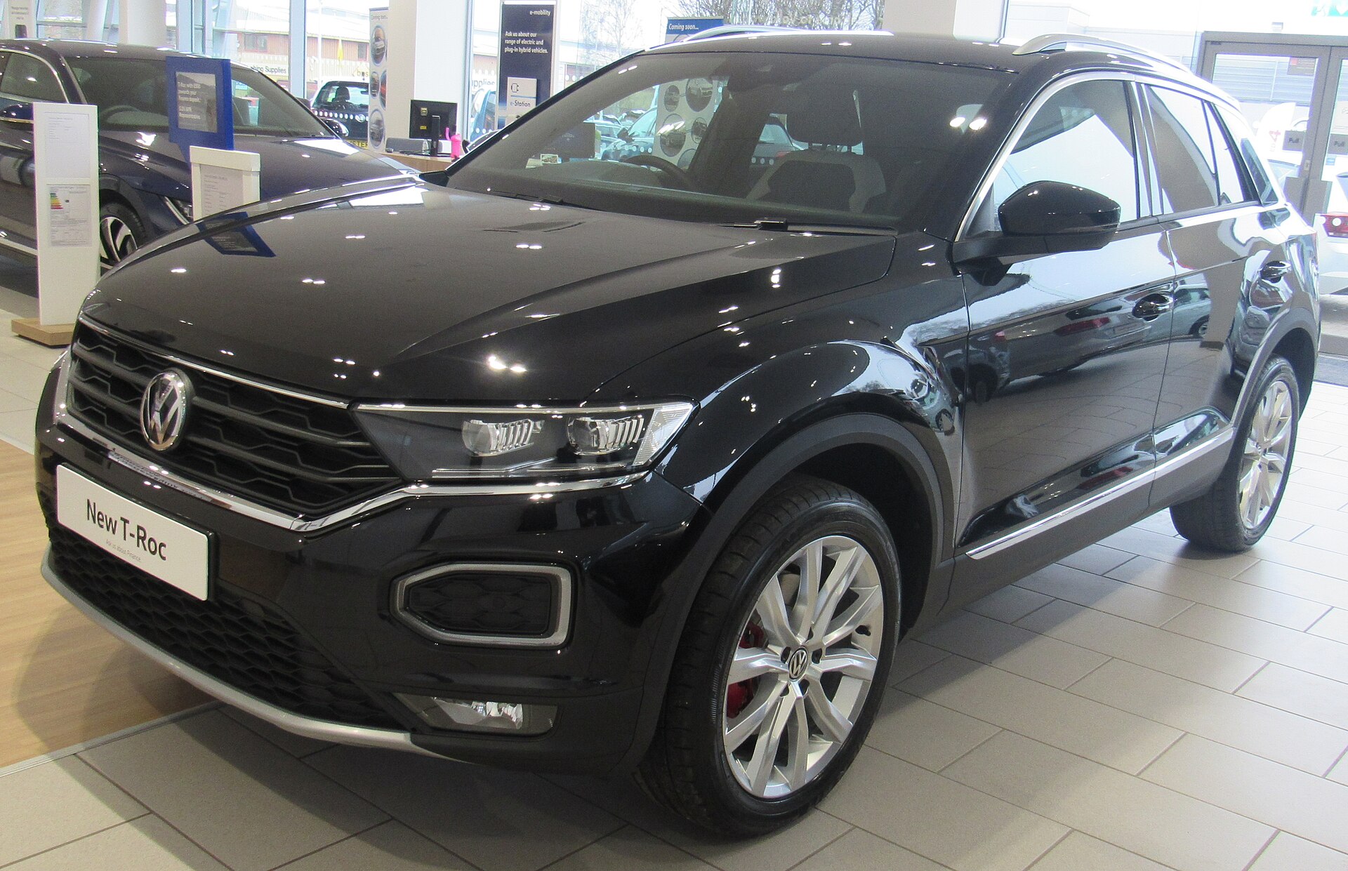 Makyaj öncesi Volkswagen T-Roc ön görünümü